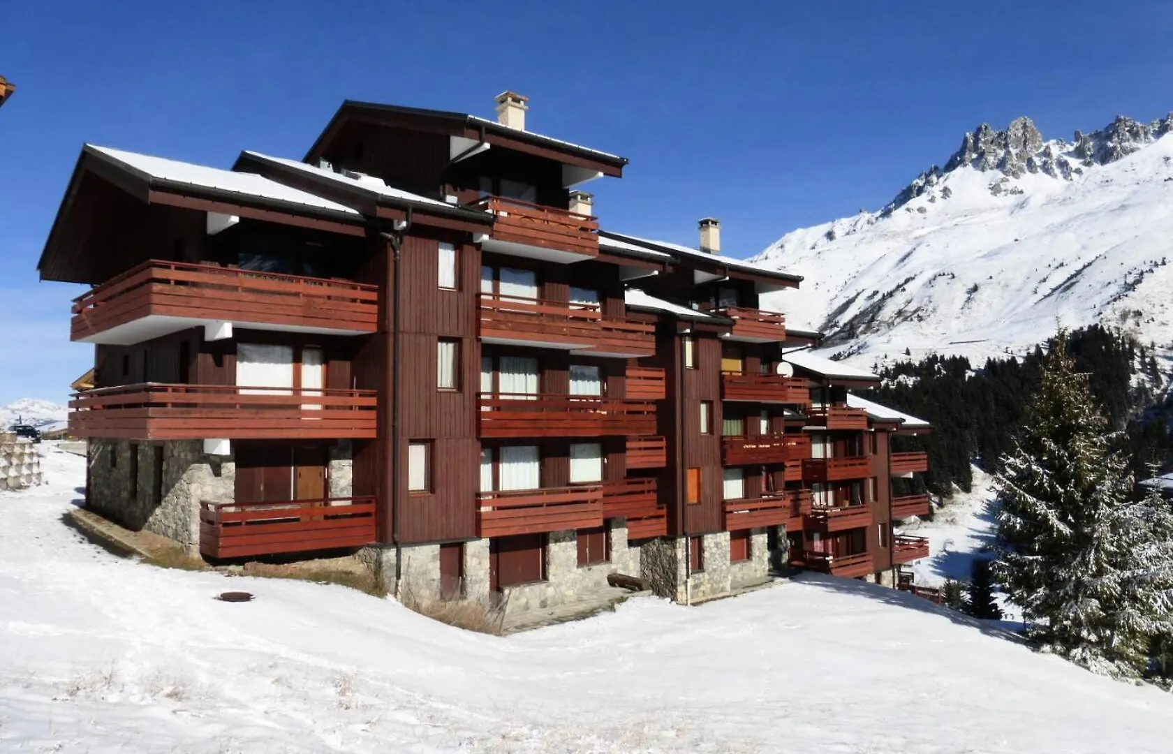 Apartment Residence La Saulire - Studette Pour 2 Personnes A Meribel Mottaret Dans Le Quartier Du Laitelet, Au Pied Des Pistes Mae-2158 Les Allues